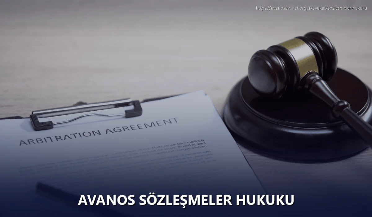 Avanos Sözleşmeler Hukuku